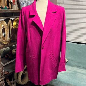 Chico's Fuchsia Blazer